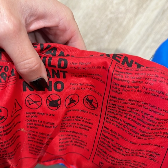 Water otter swim floaties. 35-55 pound limit. - Picture 4 of 4